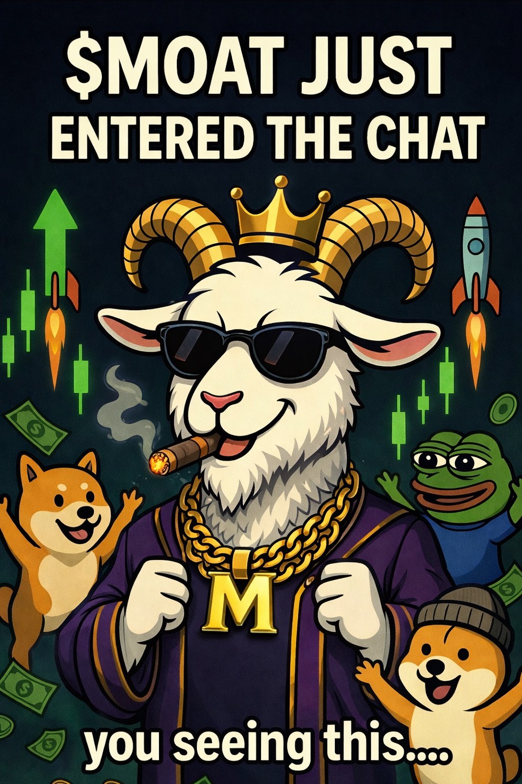 MOAT defending the kingdom meme